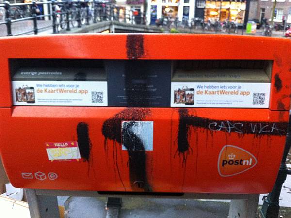 Amsterdam mail box