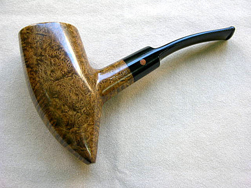 20100601 Moretti Elephant&#39;s Foot Contrast Bird&#39;s Eye pipe 01