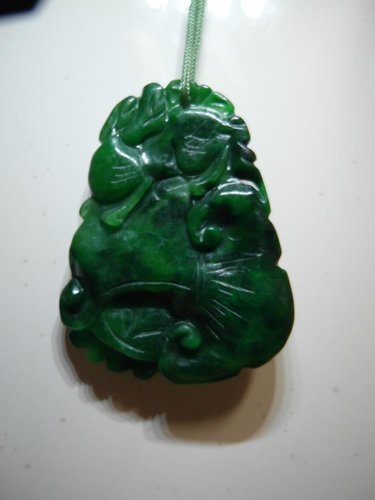 Fake green jade