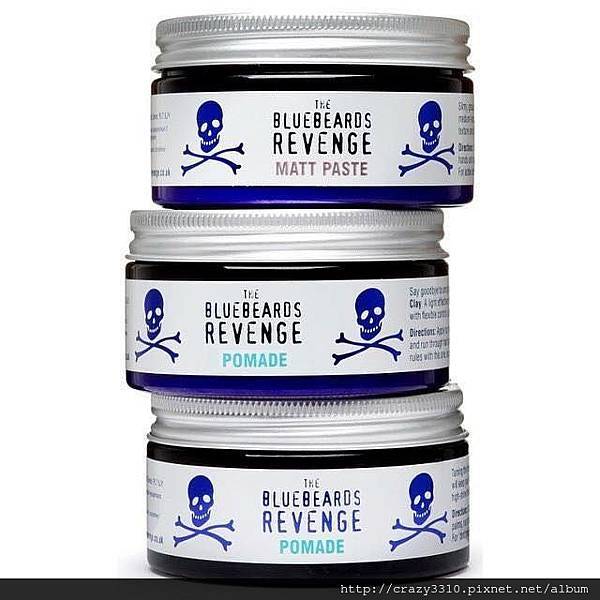 The Bluebeards Revenge 英國藍鬍子 經典水洗式髮油 FHM推薦 Suavecito參考