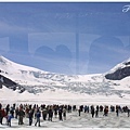 冰河上的遊客