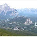 穿過 Banff 的 Bow River