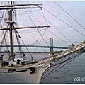 三桅帆船與富蘭克林橋