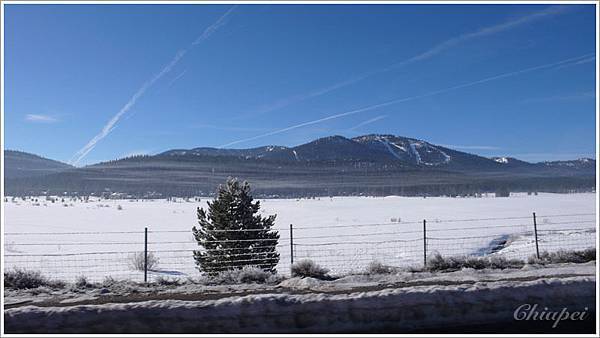 冬日清晨的絕美景色