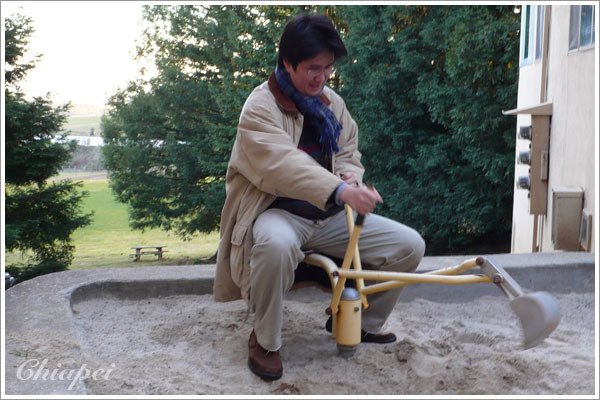 童心未泯的蘇趴強