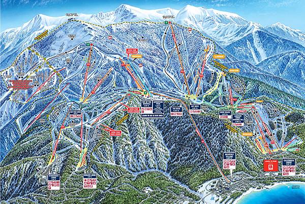 Heavenly Resort Trail Map