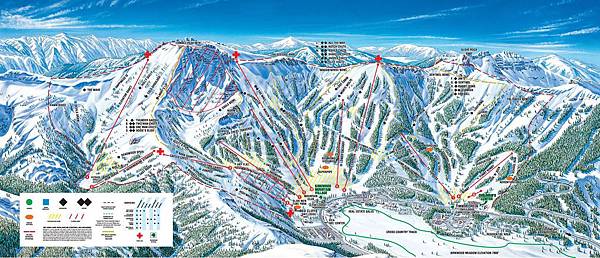 Kirkwood Resort Trail Map