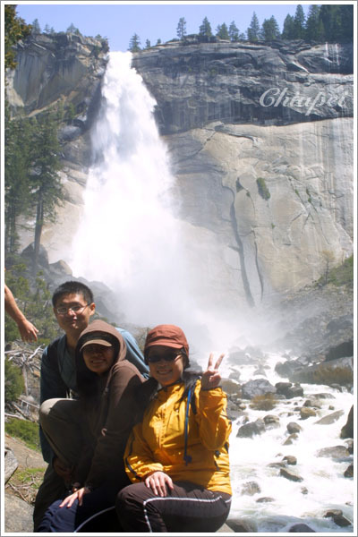 看到 Nevada Fall 啦