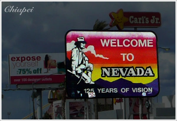 歡迎光臨內華達州！