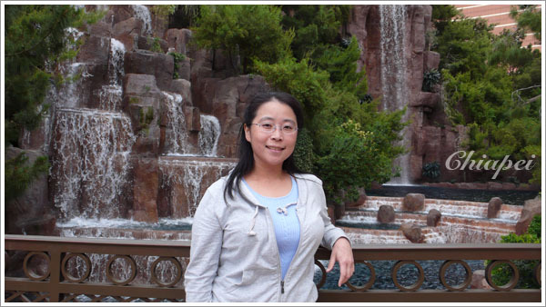 Wynn 的假山假水假瀑布