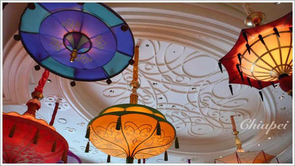 Wynn 的吊燈，我覺得非常有質感