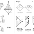 摺紙 - 另外兩種企鵝【點小圖看大圖】
