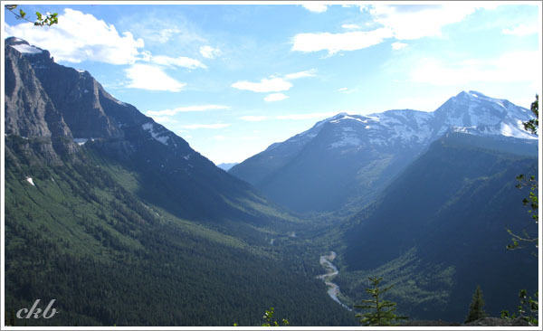 好美的 U 形谷！