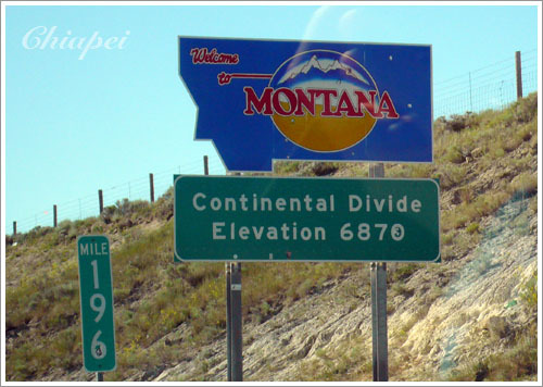 Montana 州界