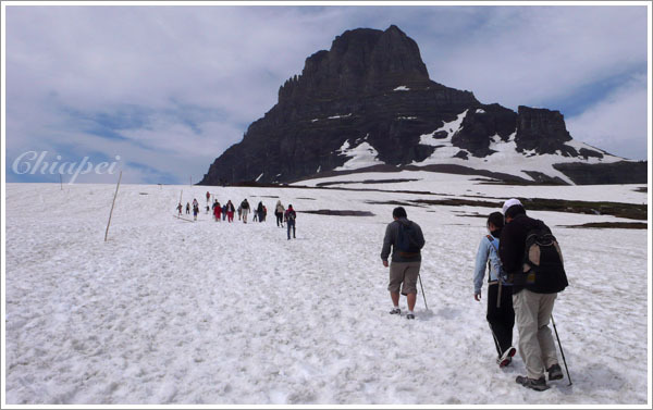 七月，還是白雪皚皚