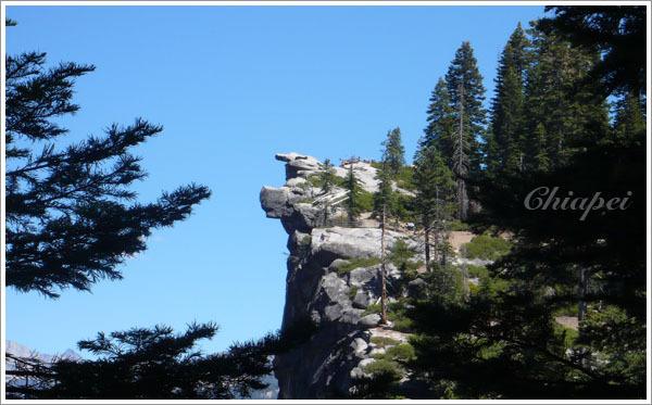 看見 Glacier Point 囉！