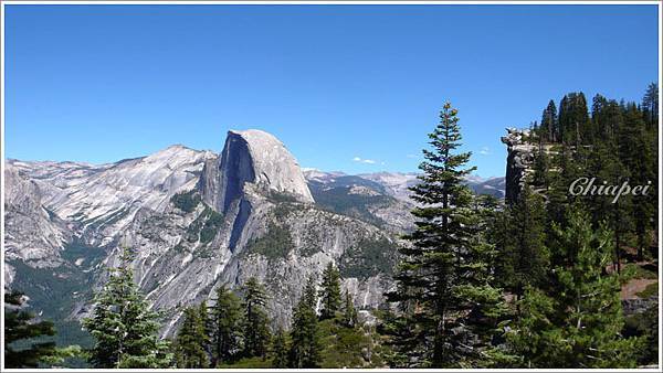 Half Dome 與 Glacier Point