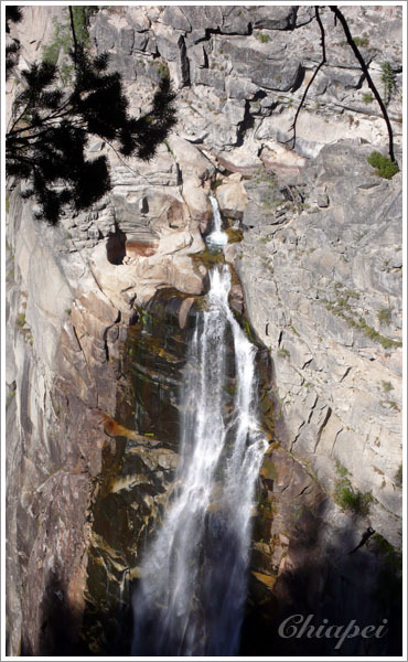 終於『看』到 Illilouette Fall 啦