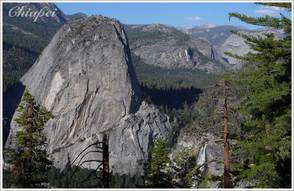 愈來愈接近 Nevada Fall