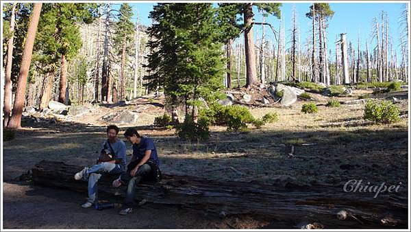 看到里程標示之後崩潰的表弟 XD