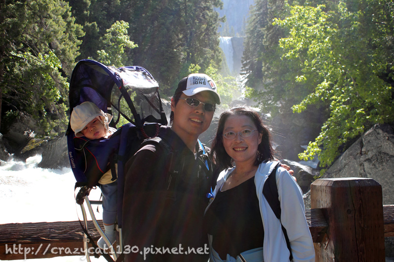 6/27 全家福@Vernal Fall Bridge