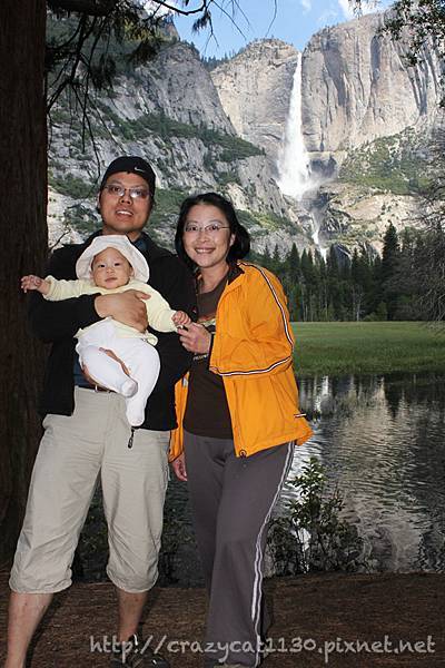 6/28 全家福@Yosemite Falls