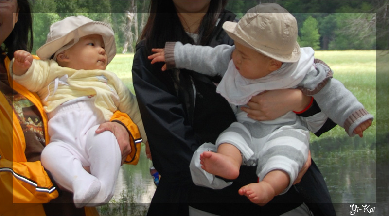 6/28 寶寶的動作實在好可愛（怡凱拍的）