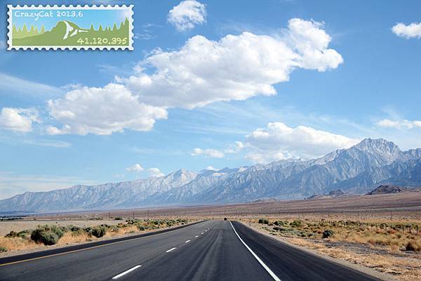 east sierra 我們就這樣沿著山脈往南開 east sierra 我們就這樣沿著山脈往南開
