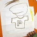 Q寶畫作:Mr. Pete(身體是媽媽畫的)