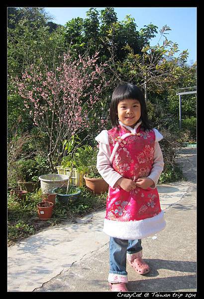 穿棉襖喜氣洋洋