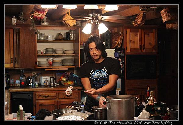 這廂尹大廚已經開工啦！