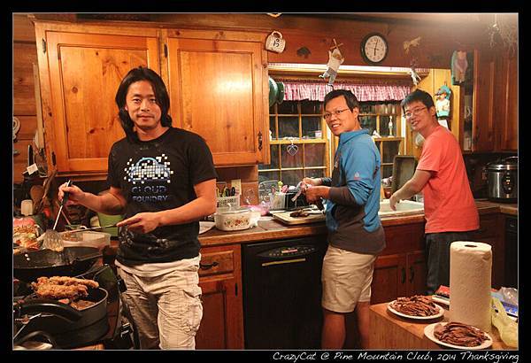 今晚由三位男士掌廚！