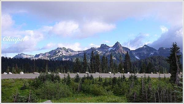 傍晚來到 Jackson Visitor Center