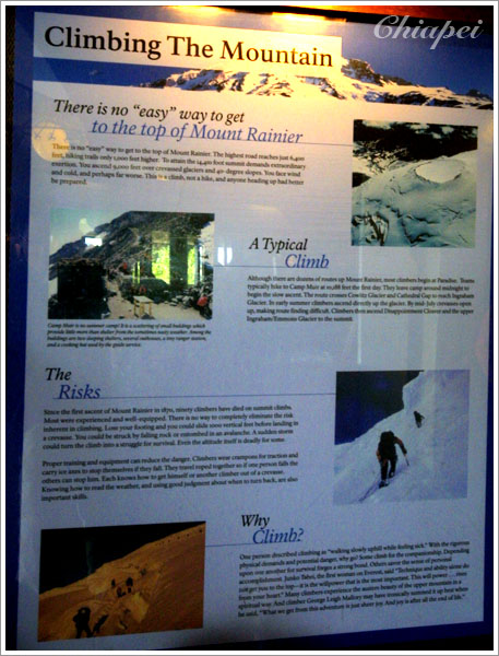 There's no "easy" way to get to the top of Mt. Rainier.