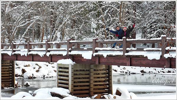 明明從雪很多的地方來，還是玩得很高興 :p