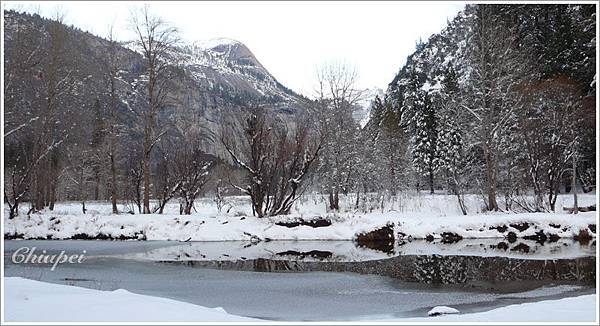 很美的冰天雪地