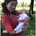 9/26 維貞阿姨抱得好舒服呀!