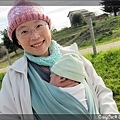 1/10 帶Q寶與奶奶到學校農場散步