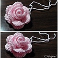 鉤針玫瑰花