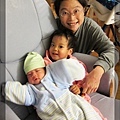 12/23 媽媽與寶貝兒子女兒