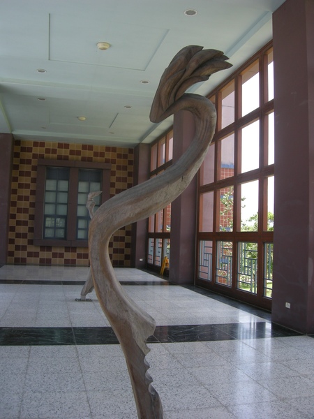 台東史前博物館的雕塑