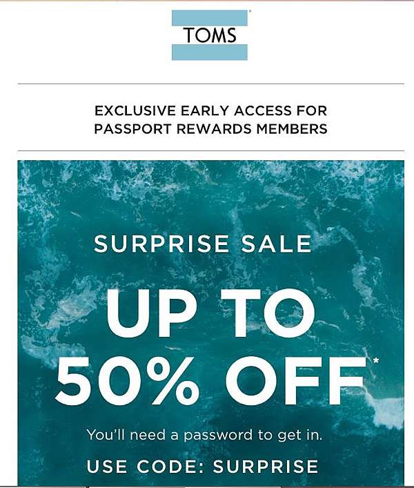 Toms Surprise Sales 6 21 SURPRISE