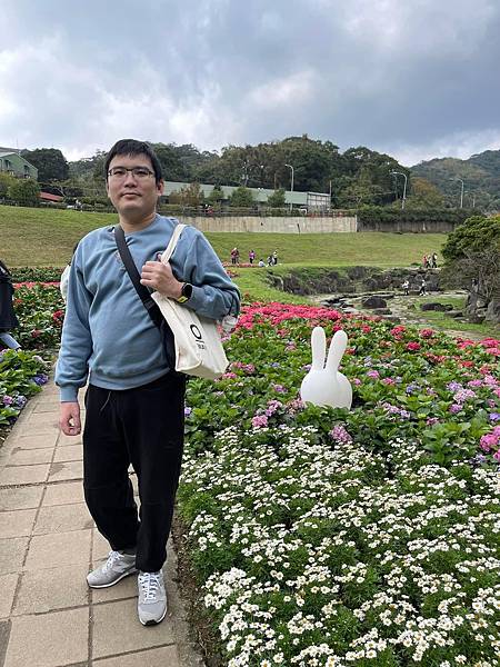 台北．大溝溪生態治水園區．繡球花海秘境