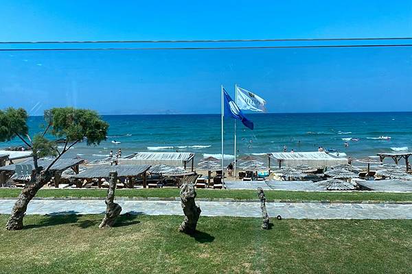 Crete: Day 6 美味豐盛的希臘式午餐+兒童泳池玩水