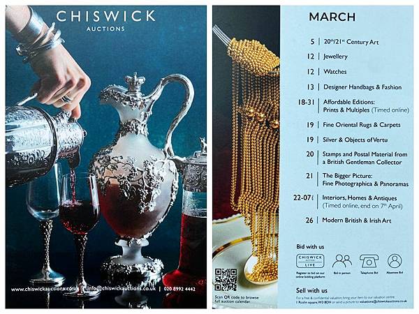 Me Time: Chiswick Auctions 英國拍