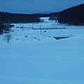 天色漸暗..北海道大概4點多就開始暗了