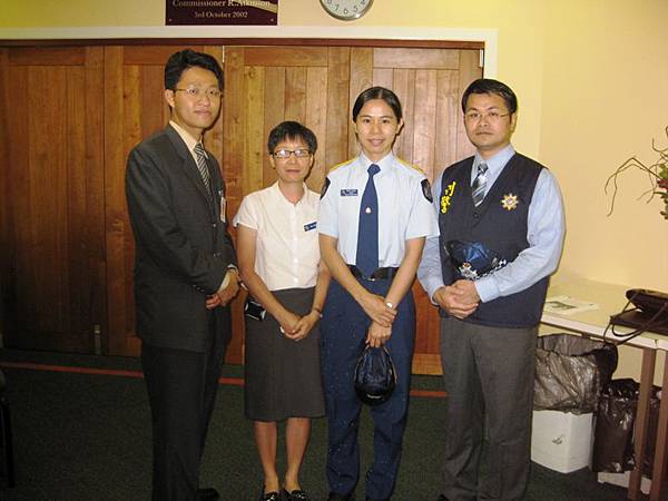 20090204 拜訪昆士蘭警察局