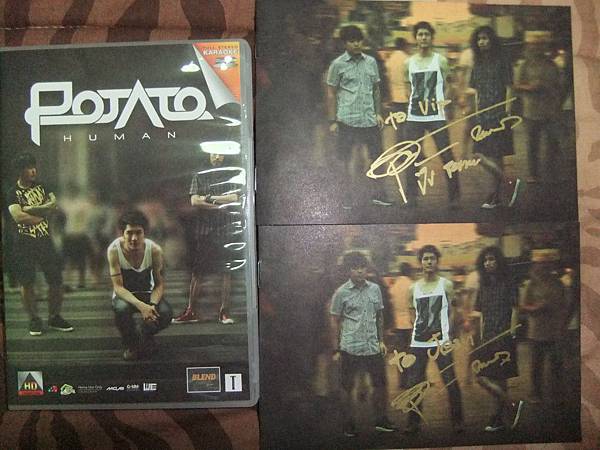 POTATO 簽名VCD