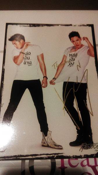 Kangsom簽名明信片