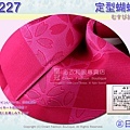 日本浴衣配件-【EB227】桃紅色櫻花定型蝴蝶結㊣日本製2.jpg